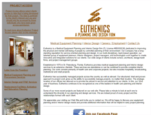 Tablet Screenshot of euthenics.com